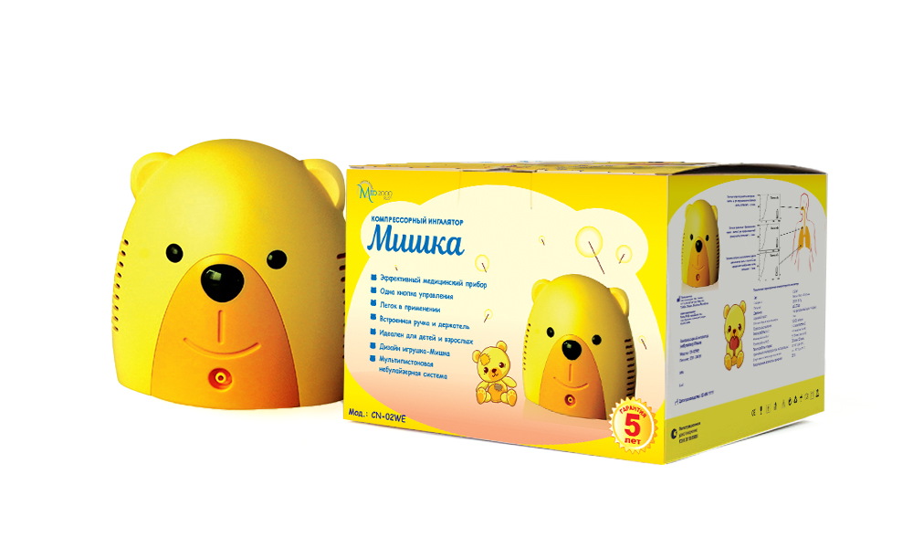 Компрессорный ингалятор Мишка_Bear (MED2000)